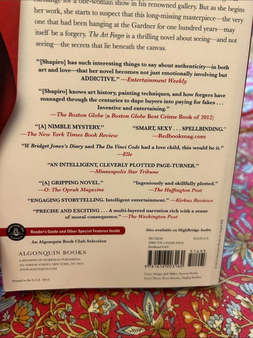 The Art Forger by B.A. Forger